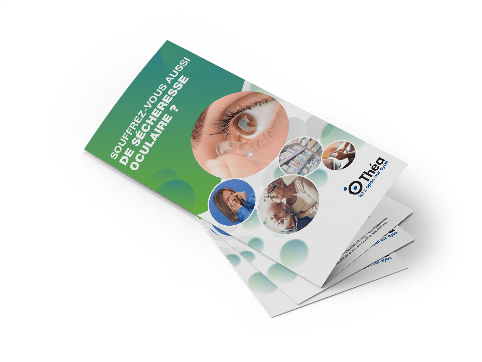 Bi-fold DL brochure design
